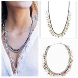 Stella and Dot Freya Fringe necklace